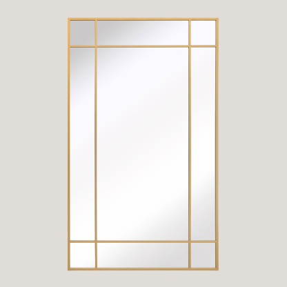 Foundry - Extra Large Window Mirror, Wall Window Mirror (200 x 120CM)