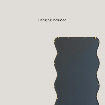 Billie - Gold Irregular Wavy Mirror | Full Length Wavy Mirror (170CM X 80CM)