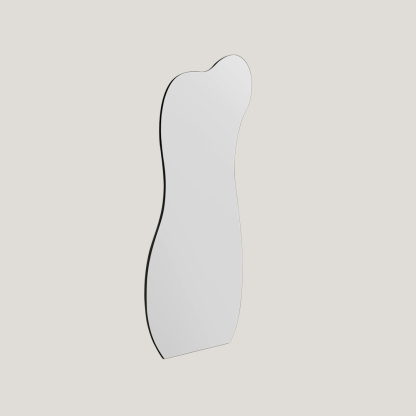 Muse - Full Length Pond Mirror | Frameless Wavy Mirror (140CM X 60CM)