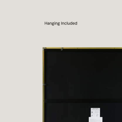 Brodie - Oversized - Gold Full Length Rectangle Mirror | Minimal Metal, Scandinavian Mirror (174CM X 110CM)