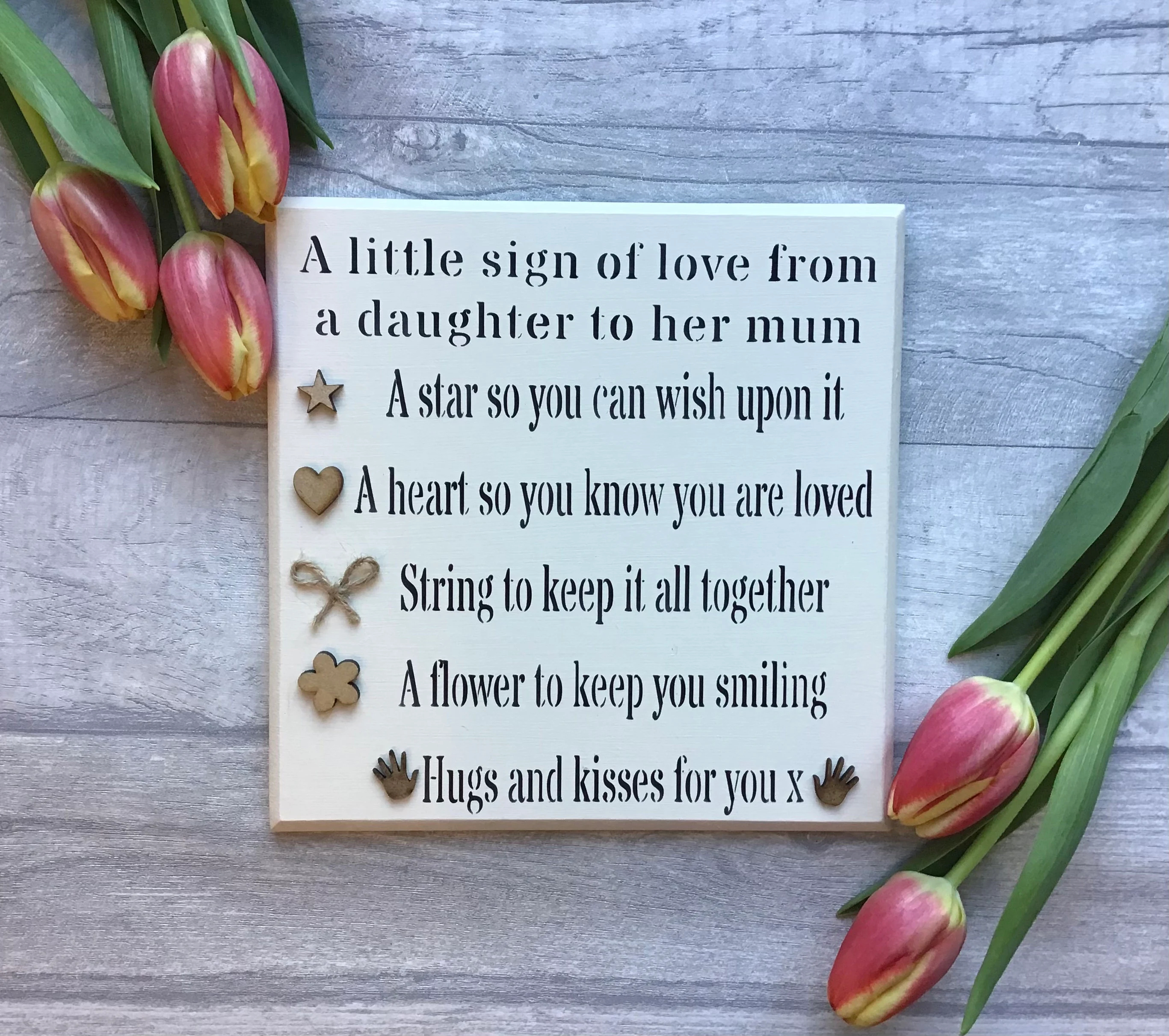 ✨Wooden Sign For Loved One - Gift For Them