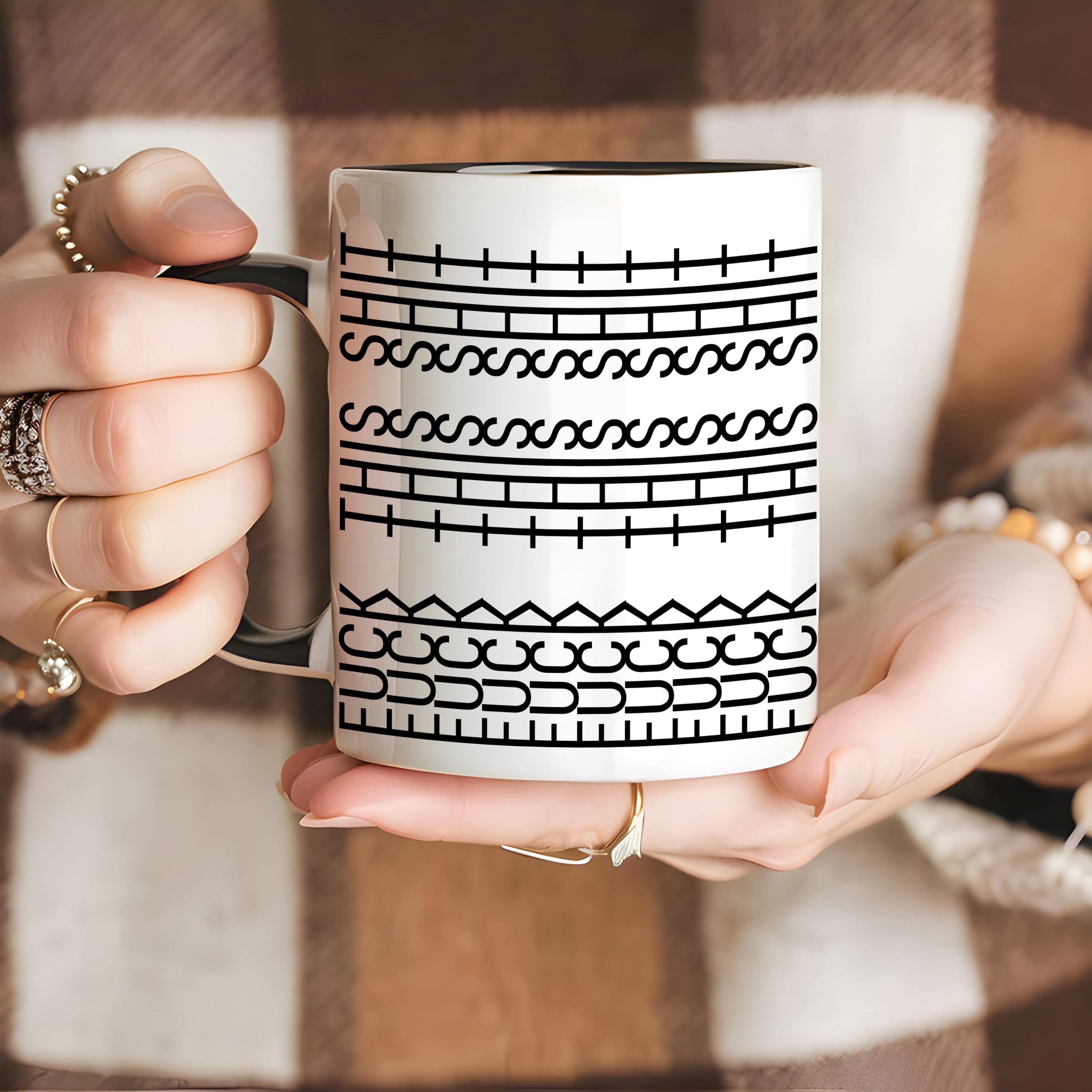 🎁Last Day Promotion 50% OFF🔥- F*ck This Shit Hidden Message Coffee Mug Unique Gift for Work Bestie
