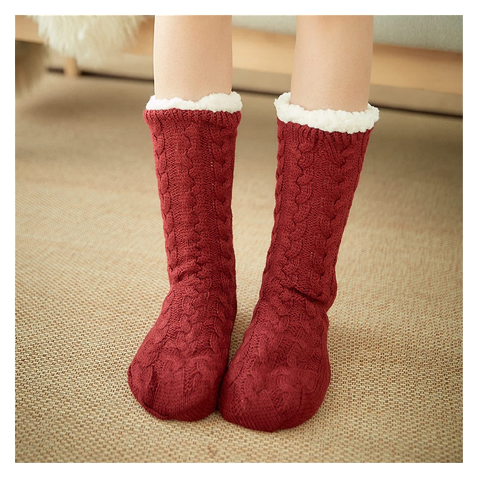 House-stay Slipper Winter Thermal Socks