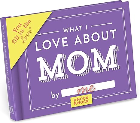 💥Hot Sale 49% OFF🎁📖 What I Love About Mom Fill in the Love Book💖