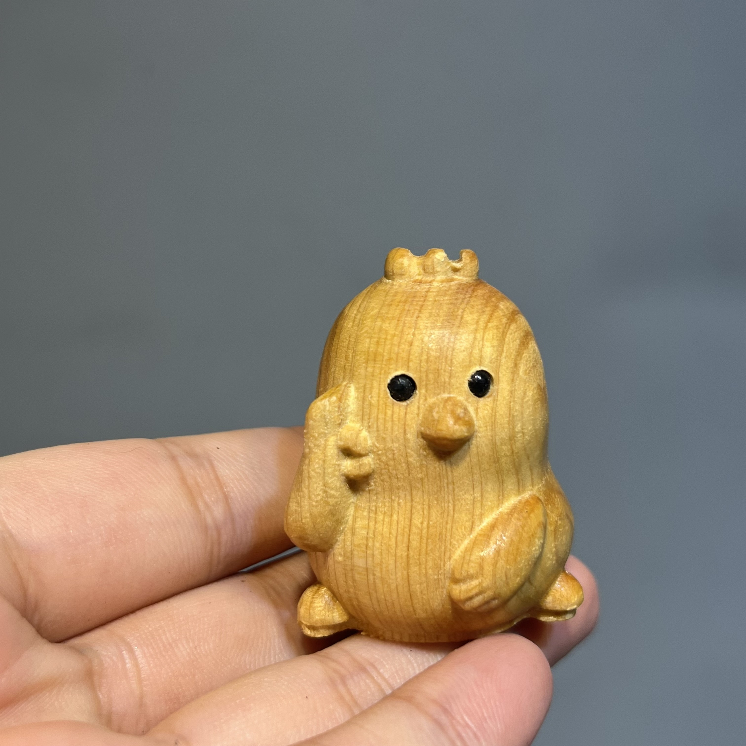 🙌Handmade Cute Wooden Animal Ornament 🦃