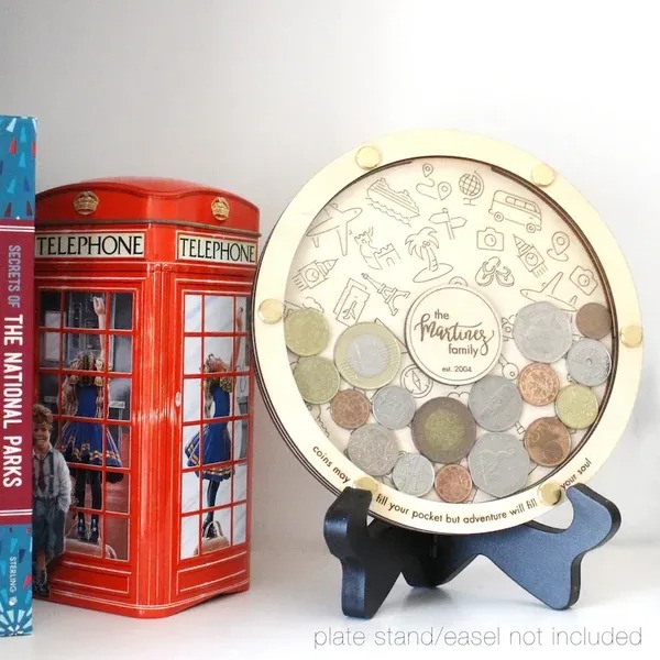 Personalized Coin Box Travel Gift-Buy 2 Free Shipping