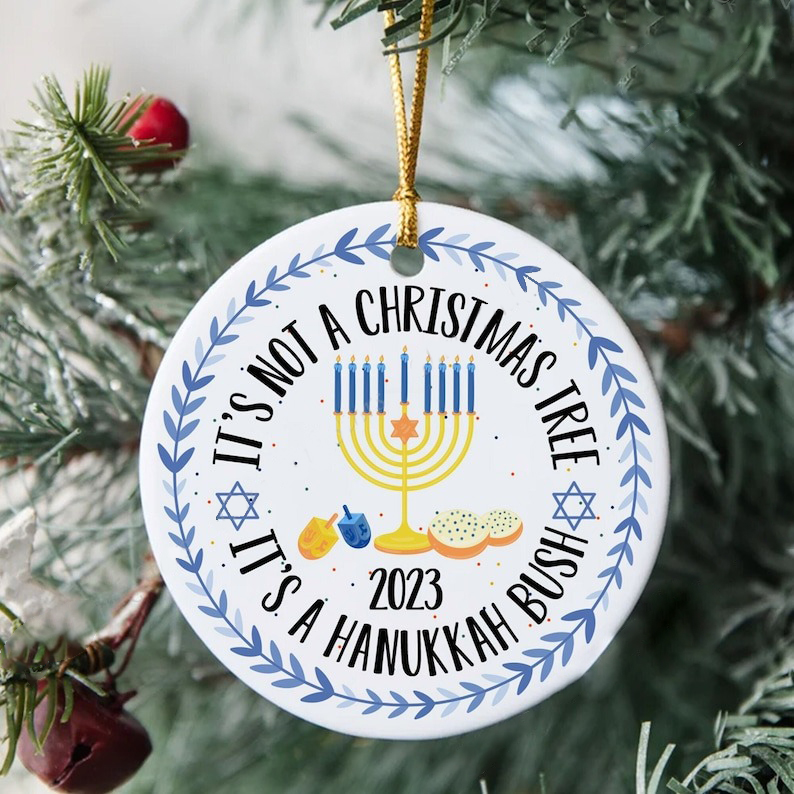 ✨Blazhulack Friday Sale 80% OFF!! 🎄 Christmas Hanukkah Ornament