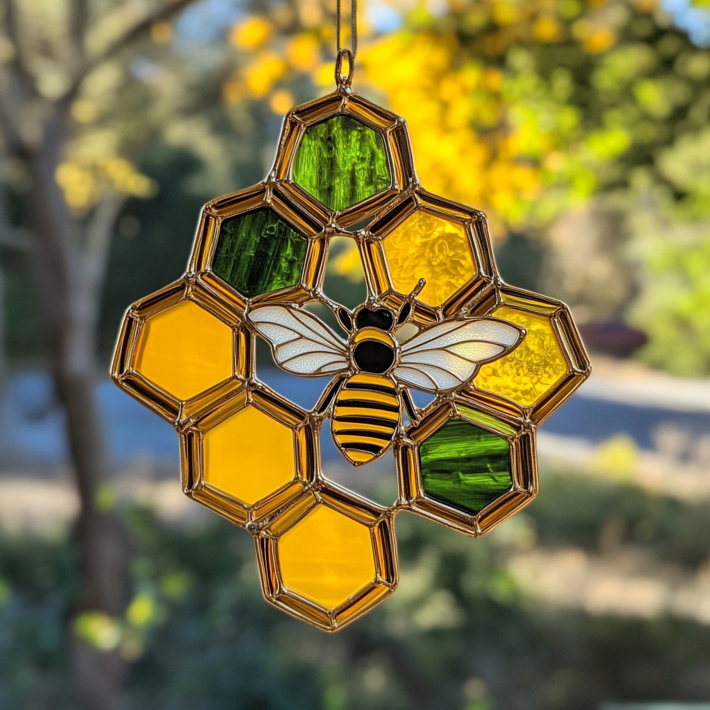🐝Honey Bee Window Hangings