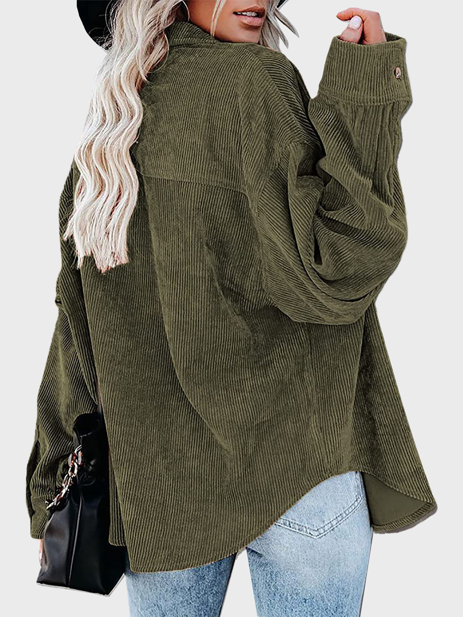 Chill Oversize Corduroy Shirt