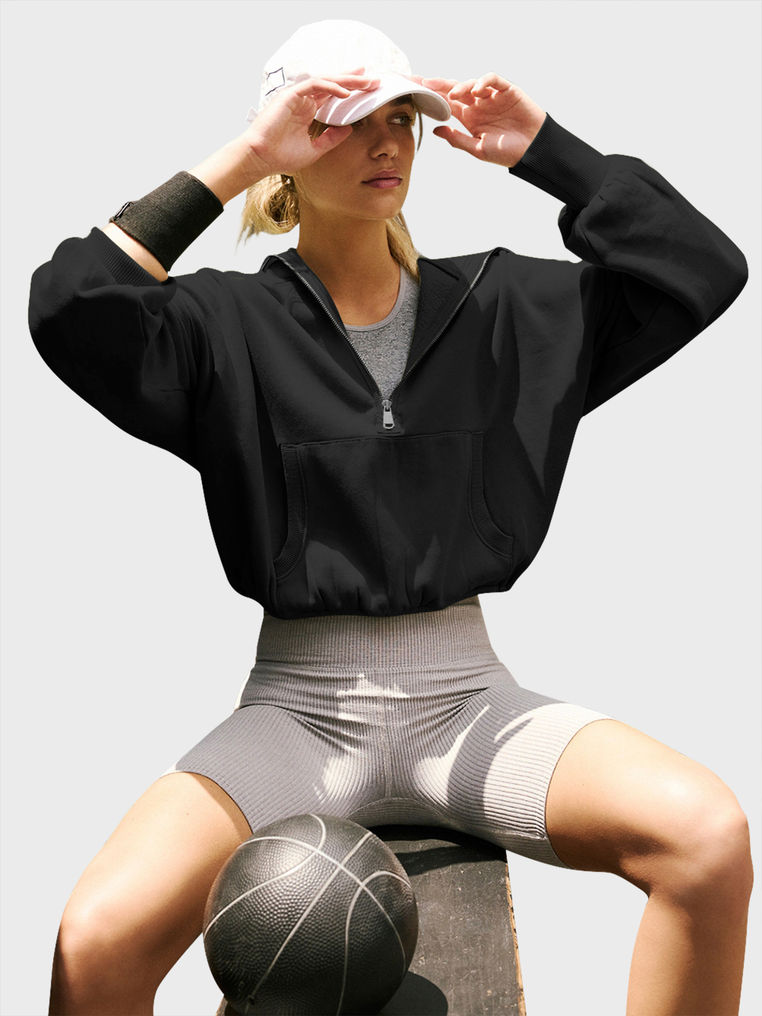 Vitality 1/2 Zipper Hoodie