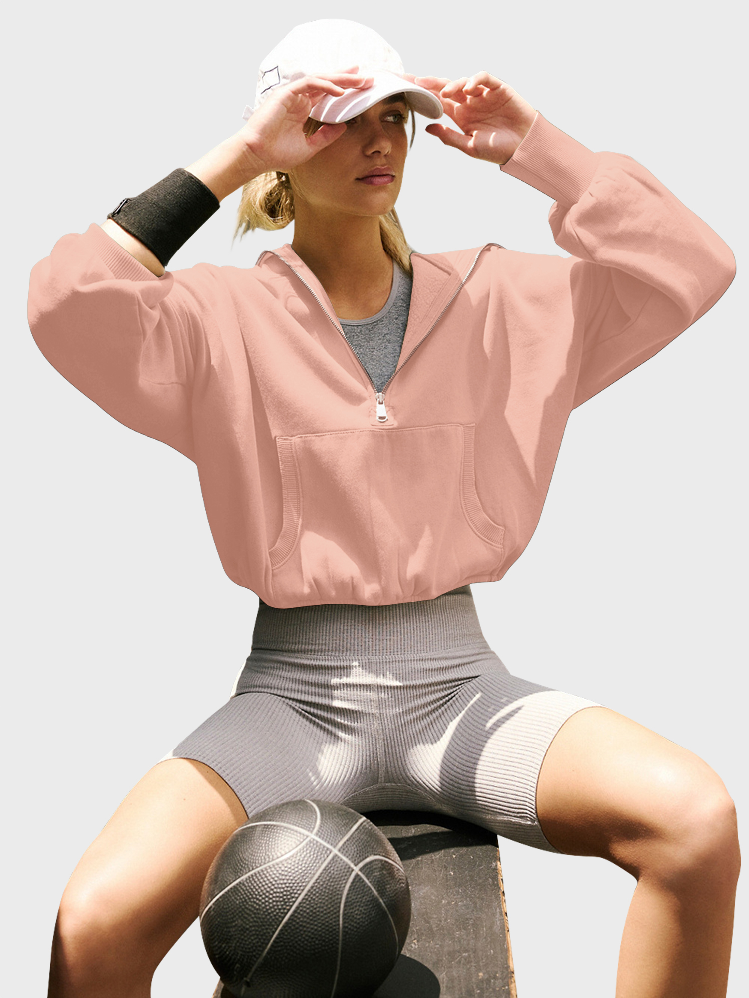 Vitality 1/2 Zipper Hoodie