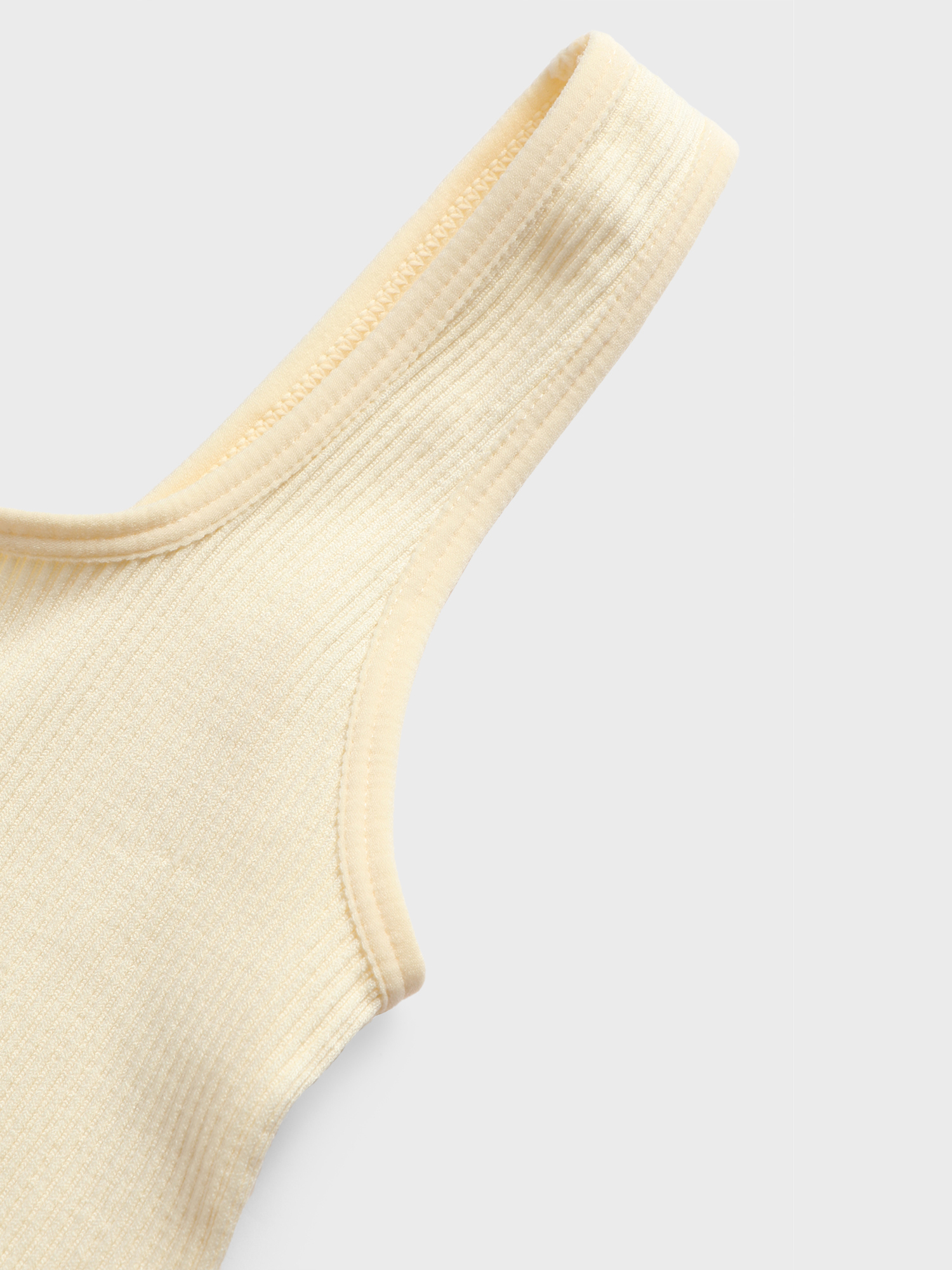 Flattering High-Leg Cut Ribbed Bodysuit