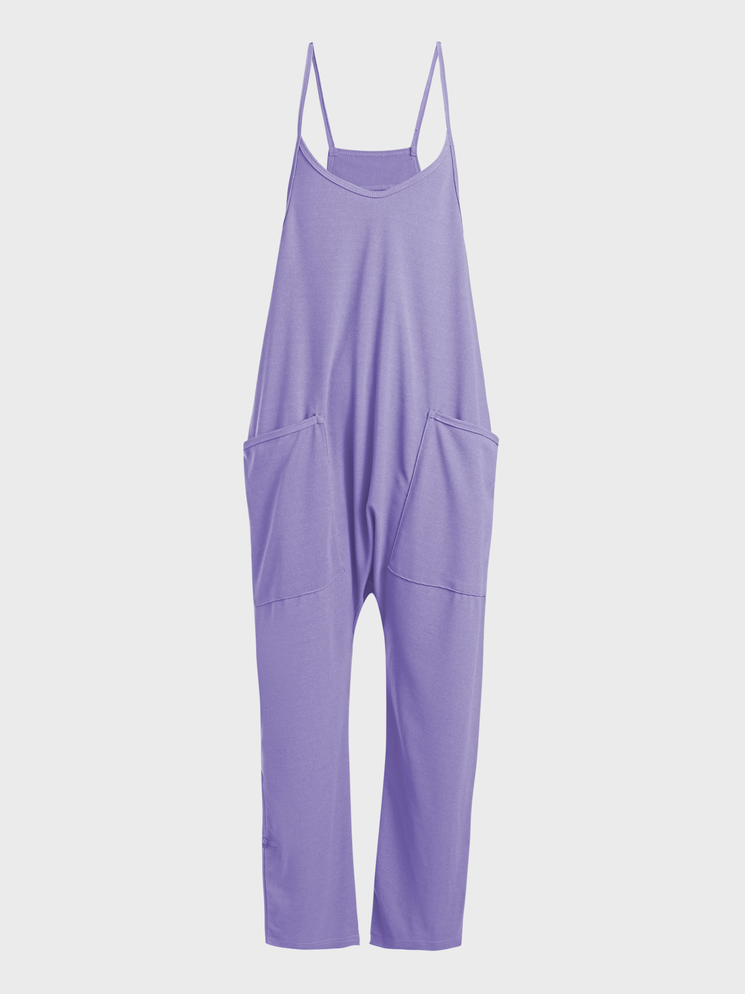 Super Comfy Oversize Waffle Jumpsuit 