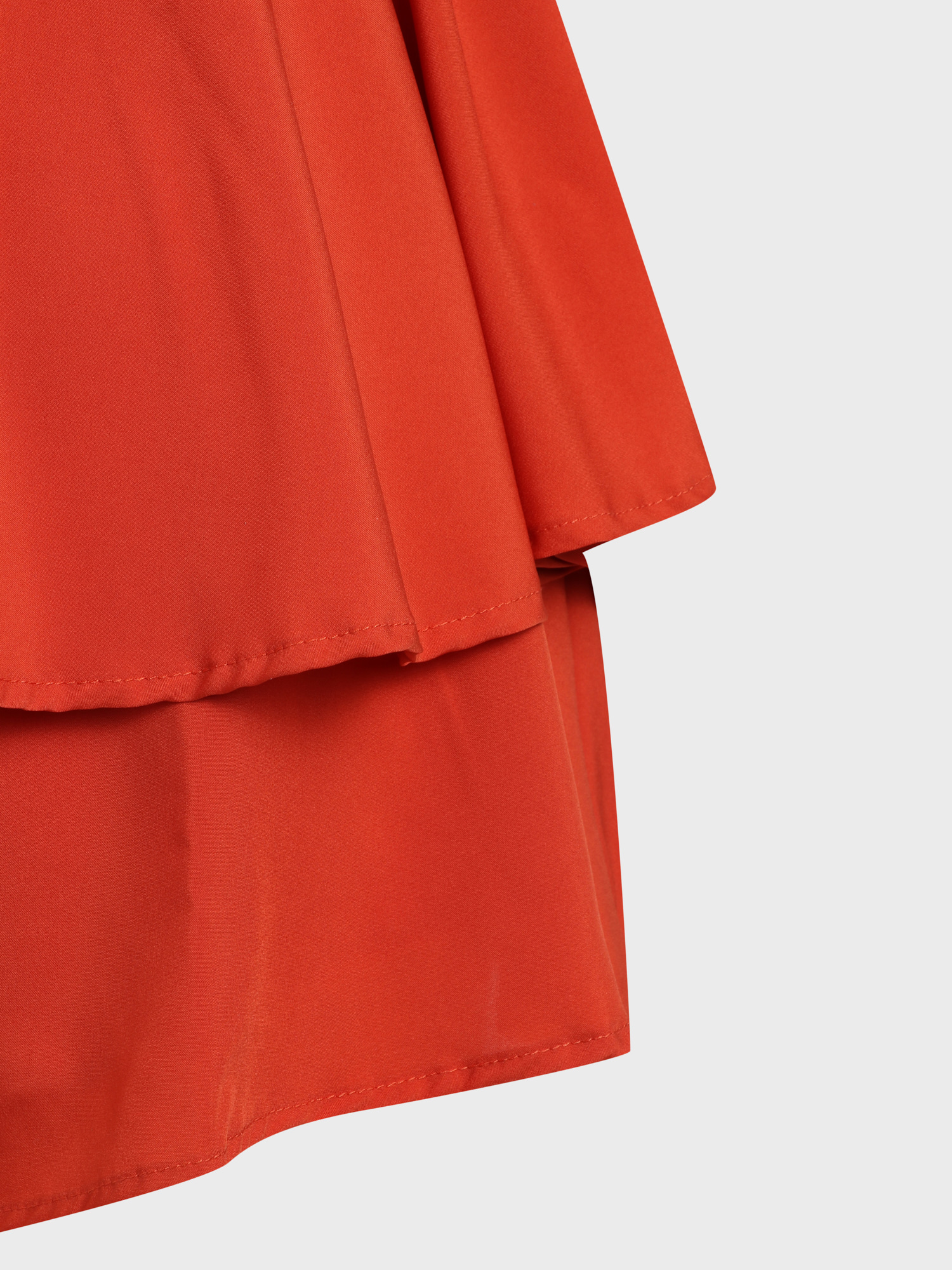 Fall Fashion Sweetheart-Neck Ruffled Skorts