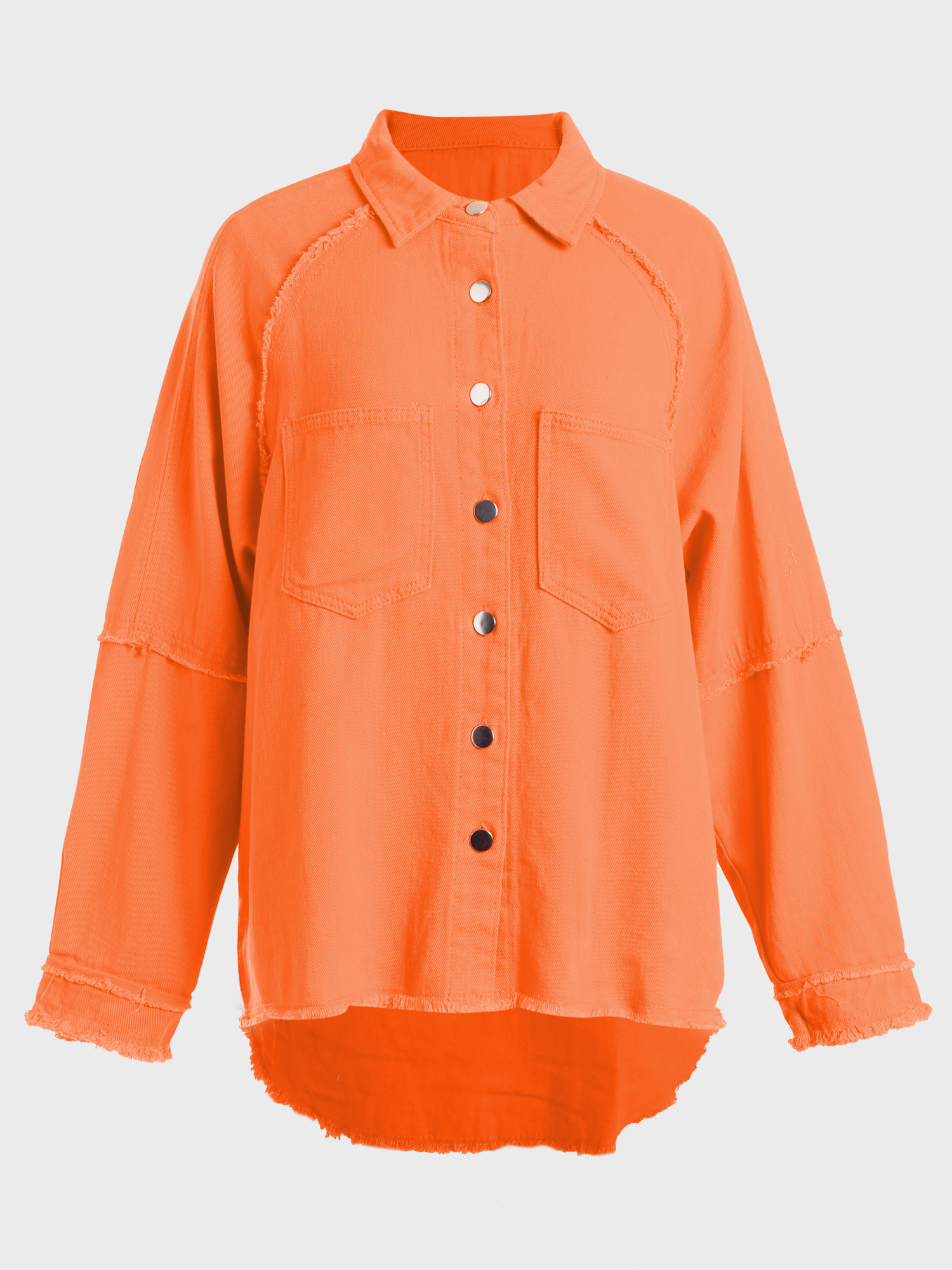 Chill Fringed Edge Denim Jacket