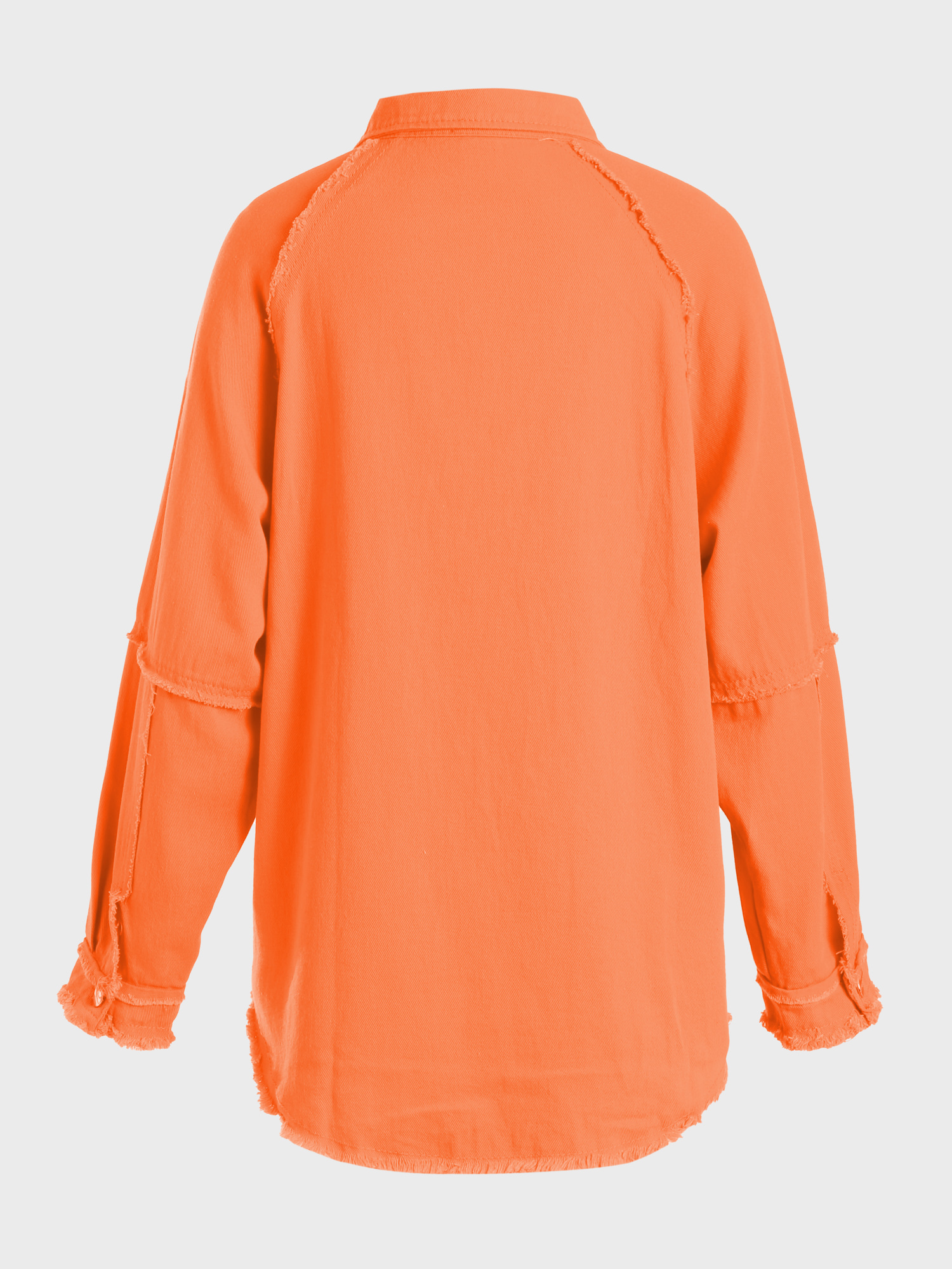 Chill Fringed Edge Denim Jacket