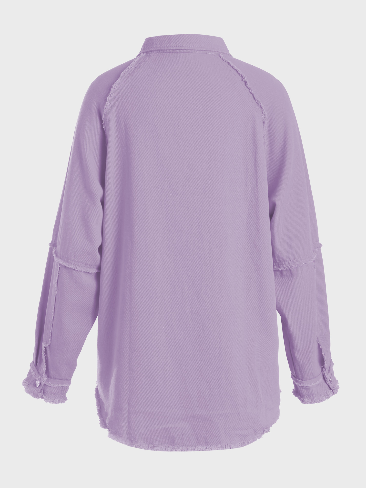 Chill Fringed Edge Denim Jacket