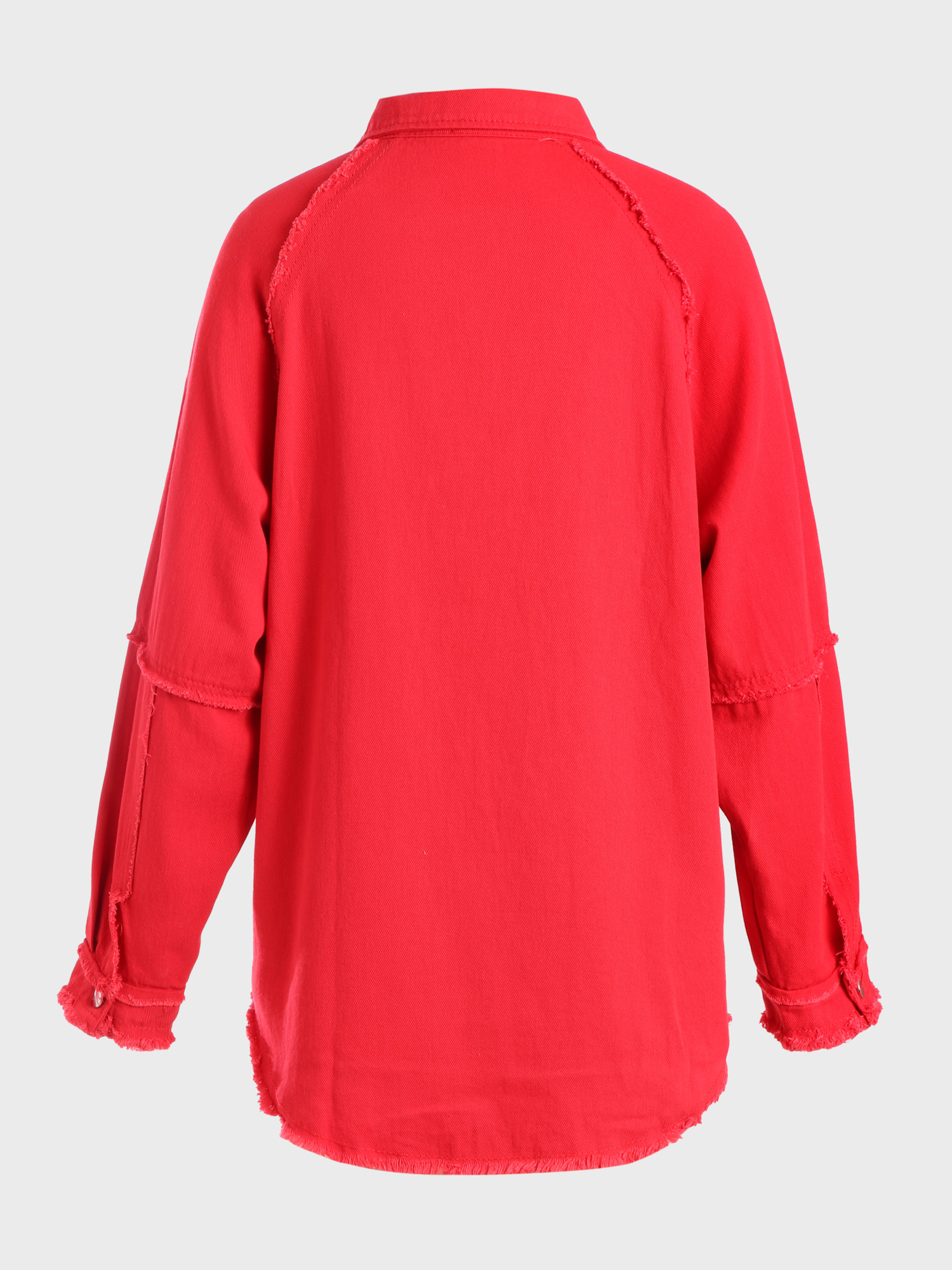 Chill Fringed Edge Denim Jacket