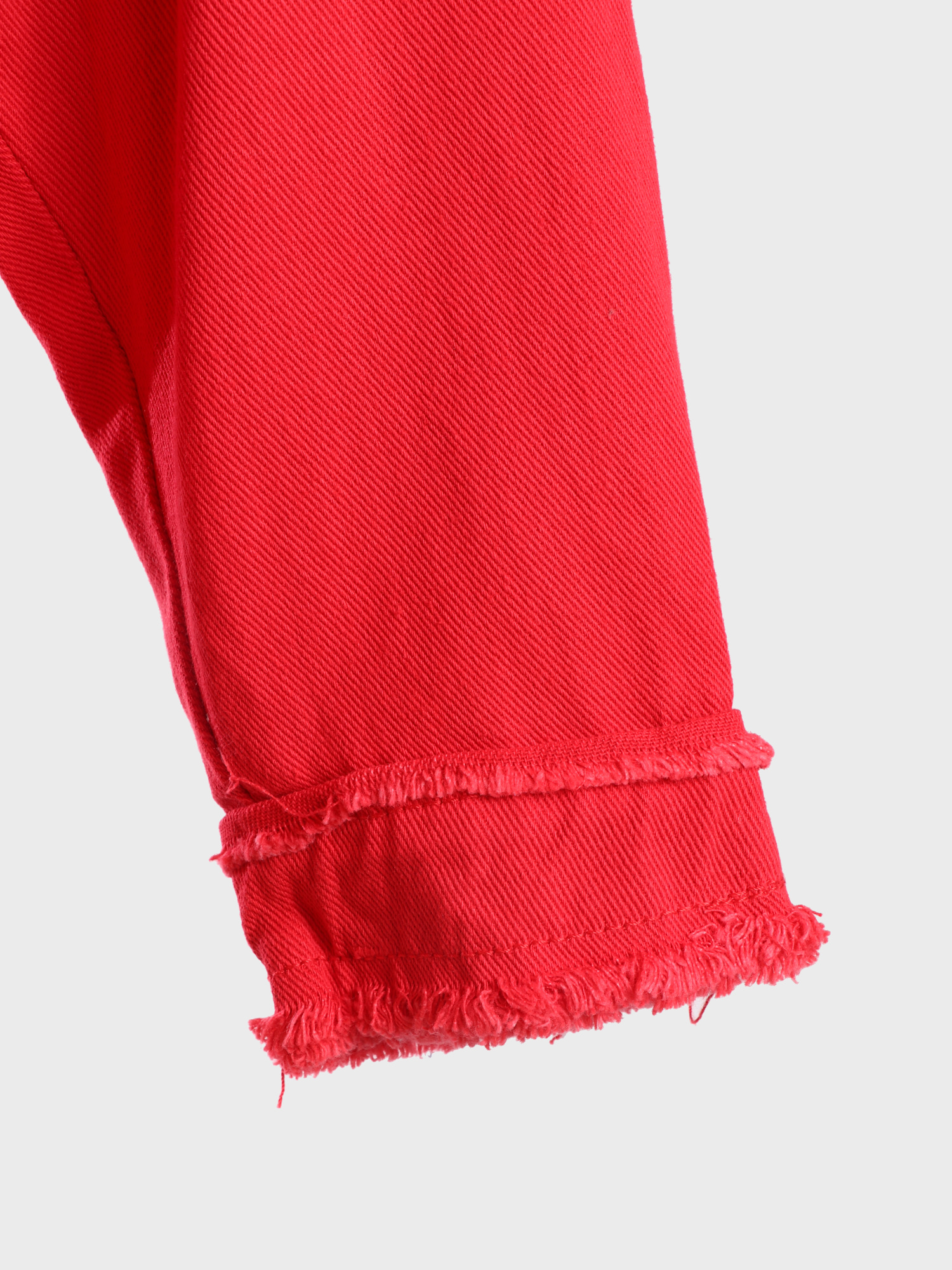 Chill Fringed Edge Denim Jacket