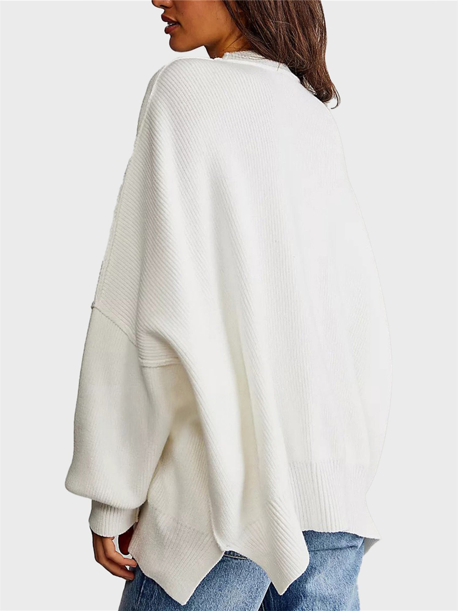 Versatile Loose Pullover Sweater