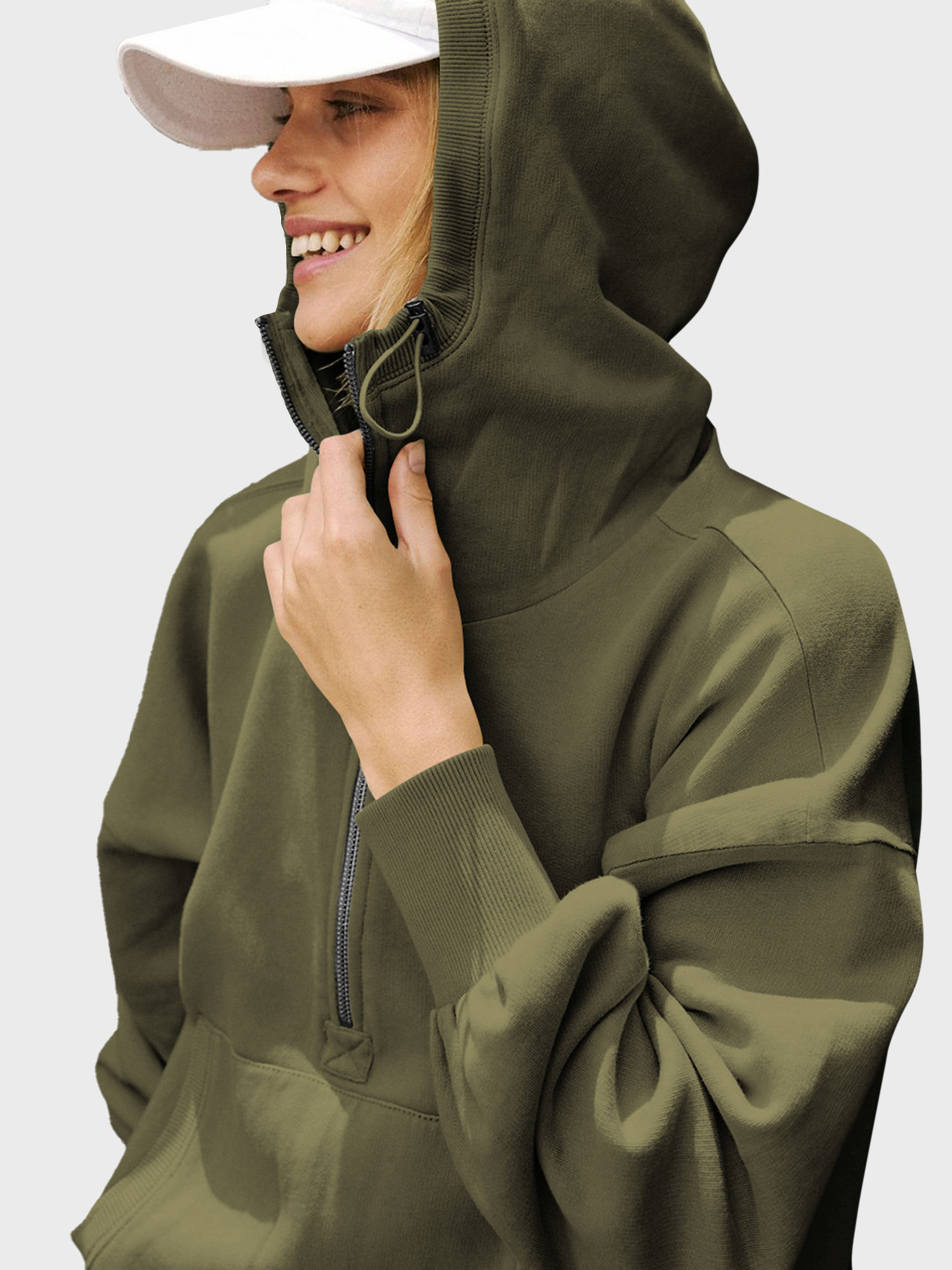 Vitality 1/2 Zipper Hoodie