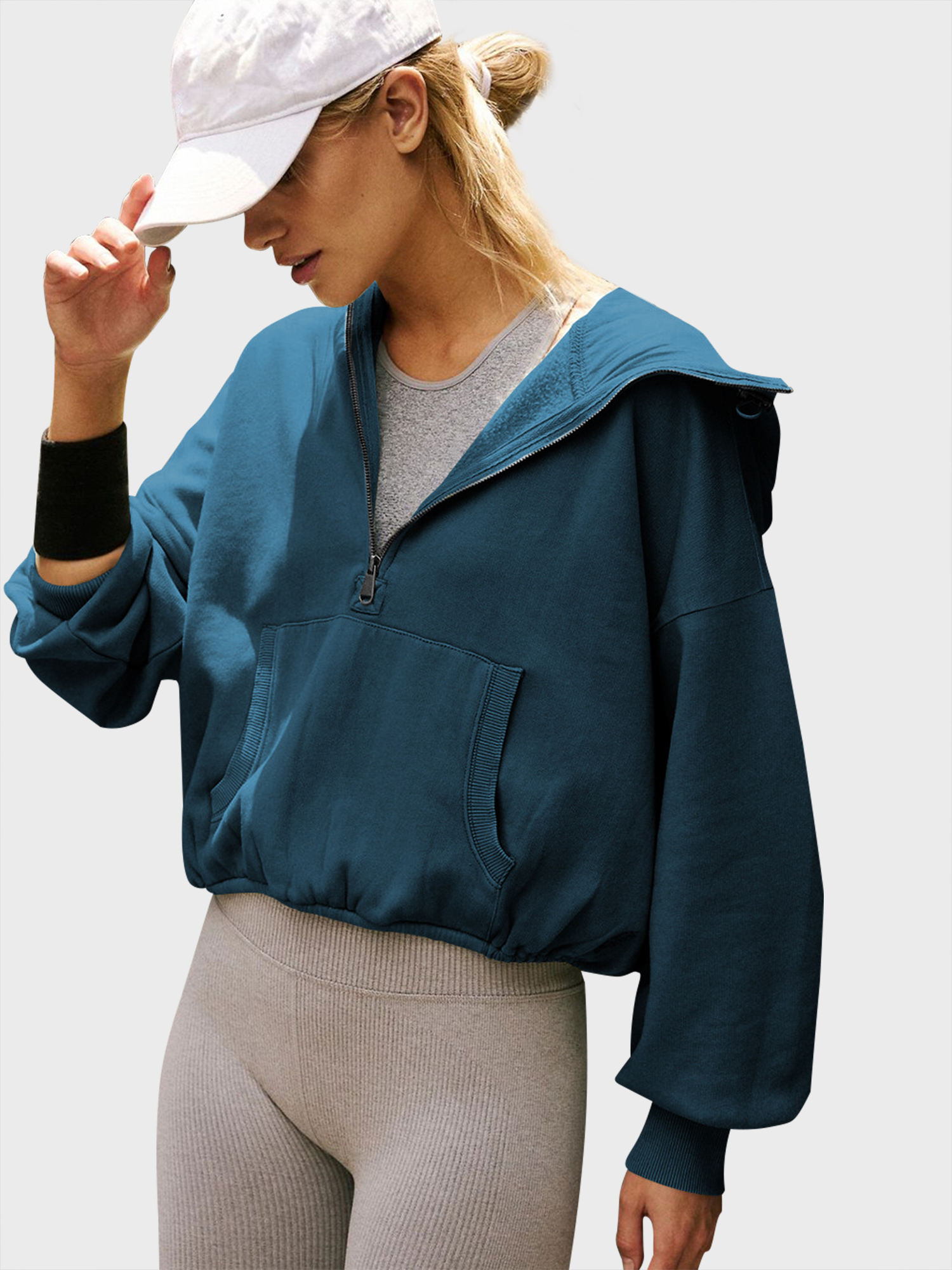 Vitality 1/2 Zipper Hoodie