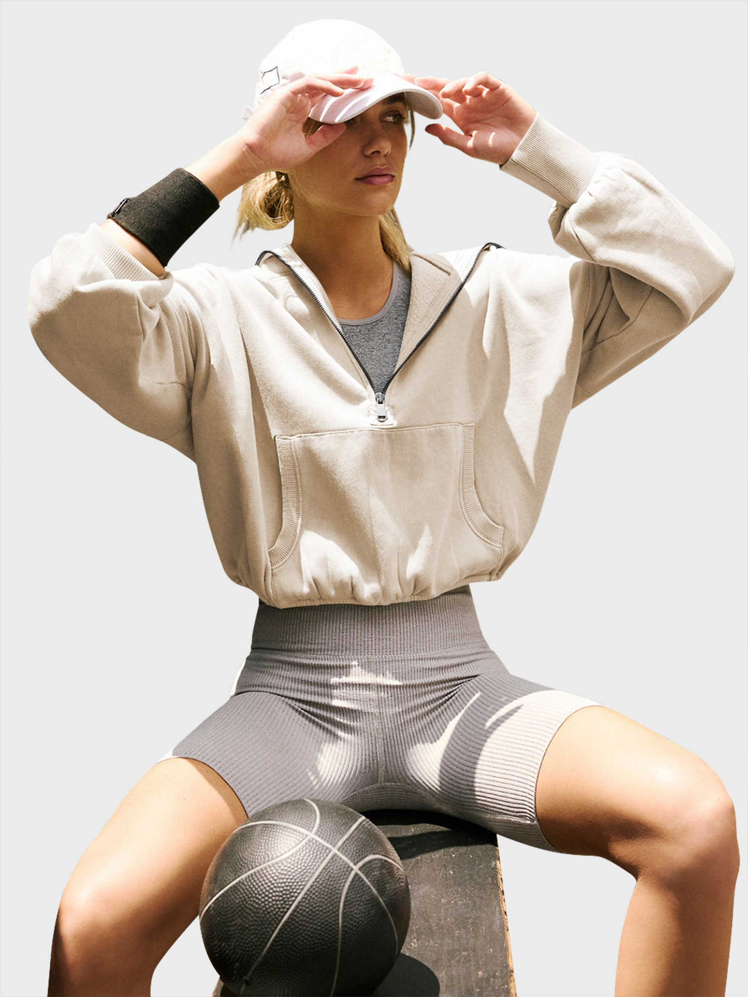 Vitality 1/2 Zipper Hoodie