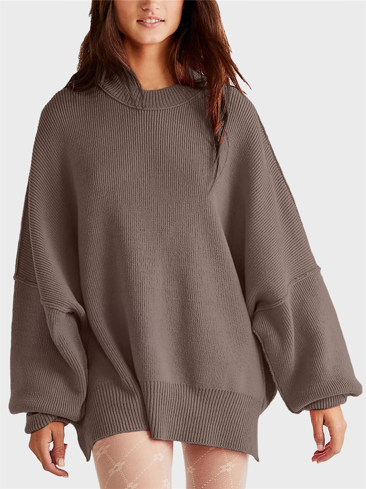 Versatile Loose Pullover Sweater