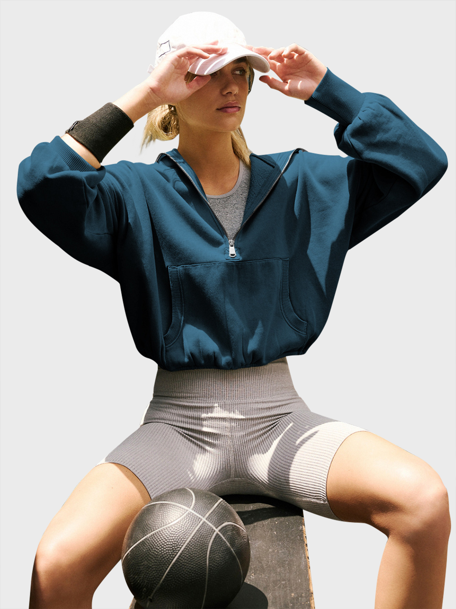 Vitality 1/2 Zipper Hoodie