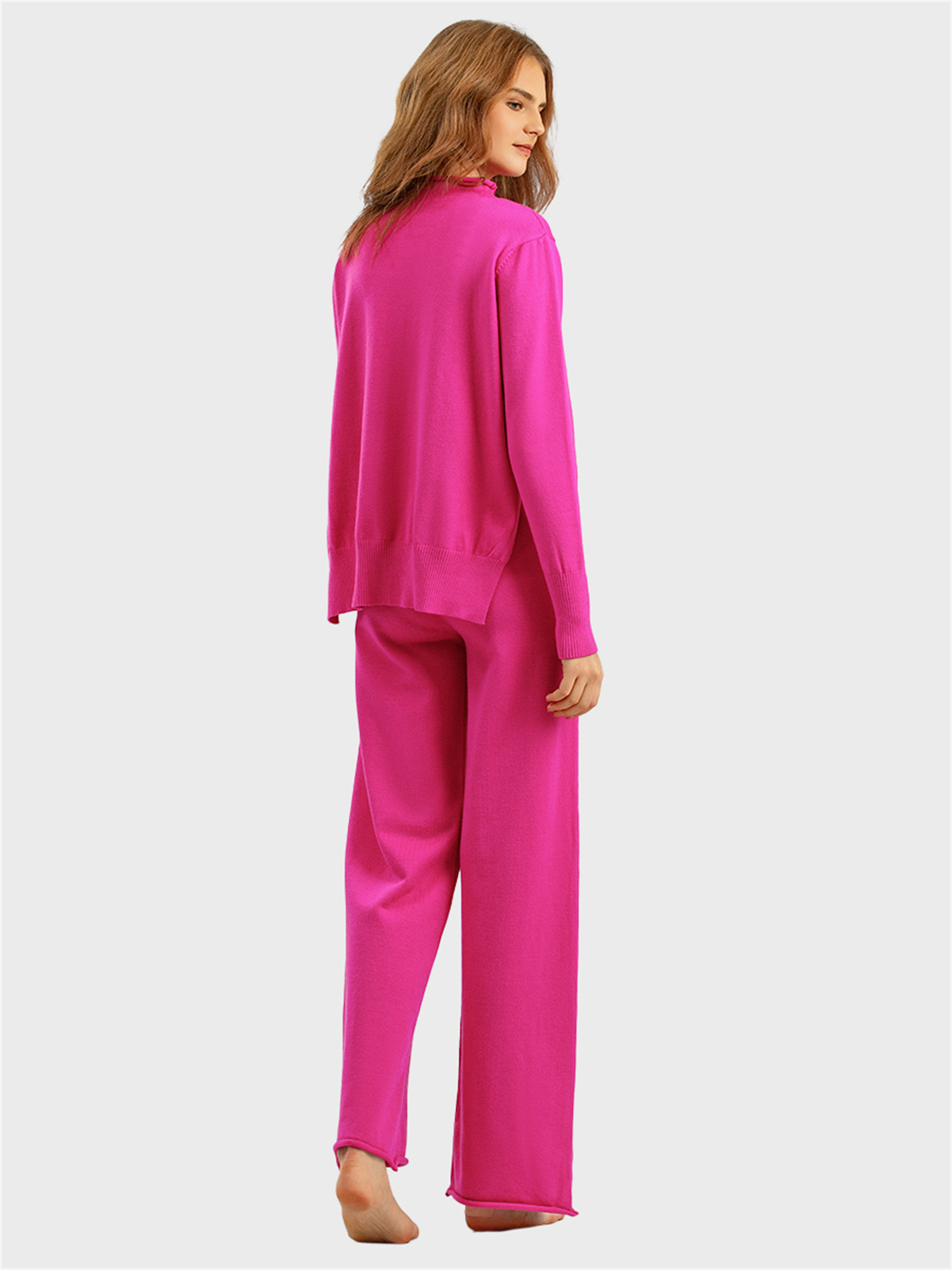 Classy Turtleneck Knit 2-Piece Set