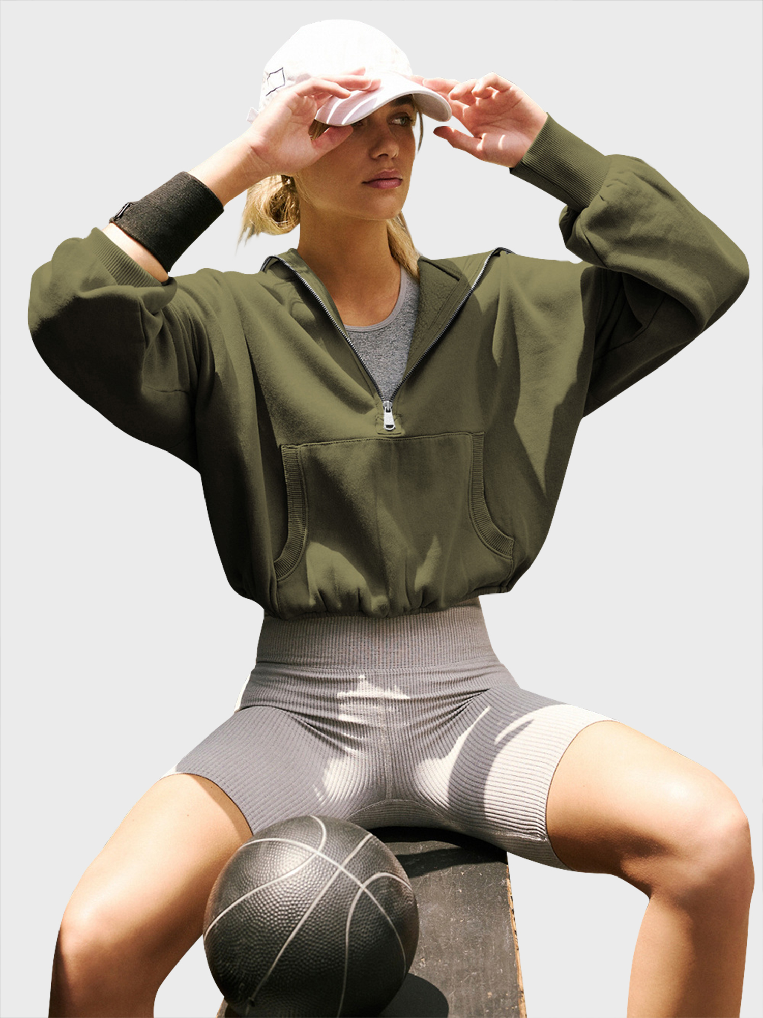 Vitality 1/2 Zipper Hoodie