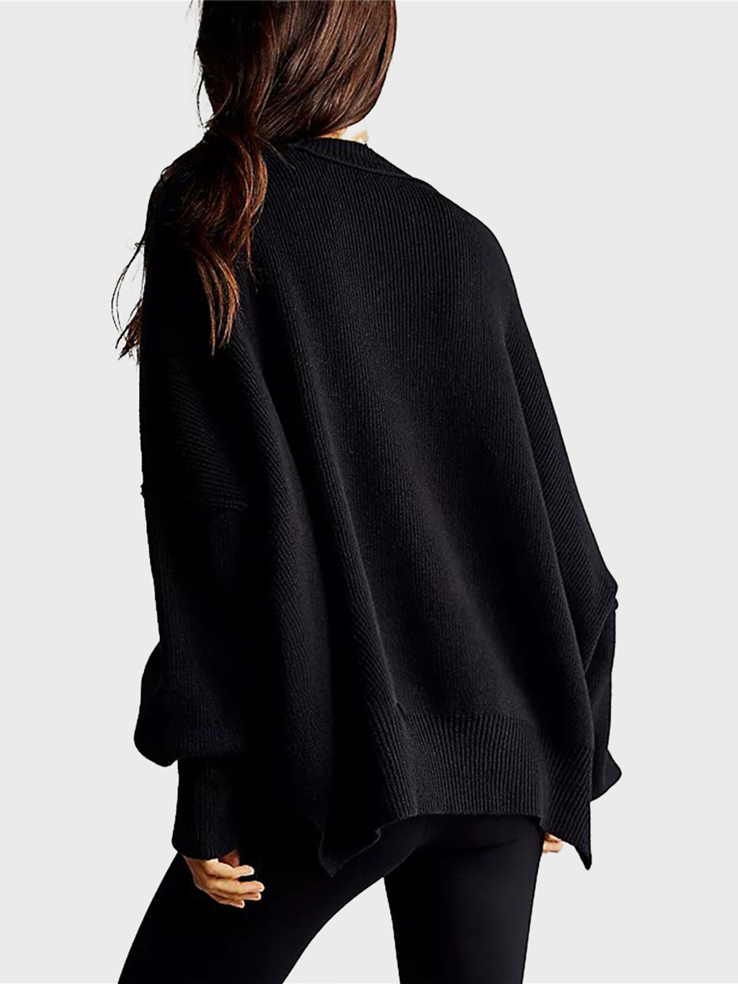 Versatile Loose Pullover Sweater