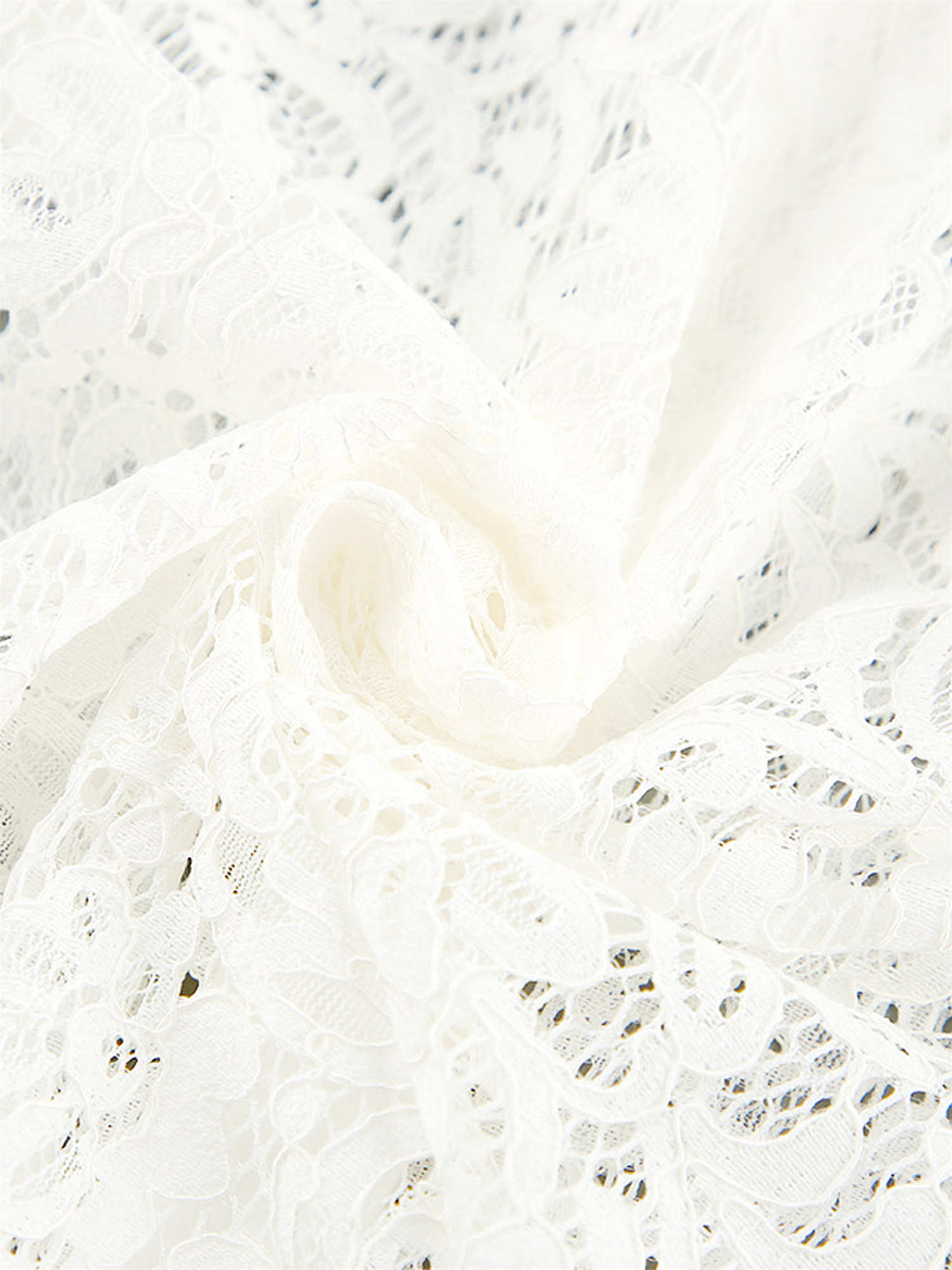 Alluring See-Through Lacey Shirt