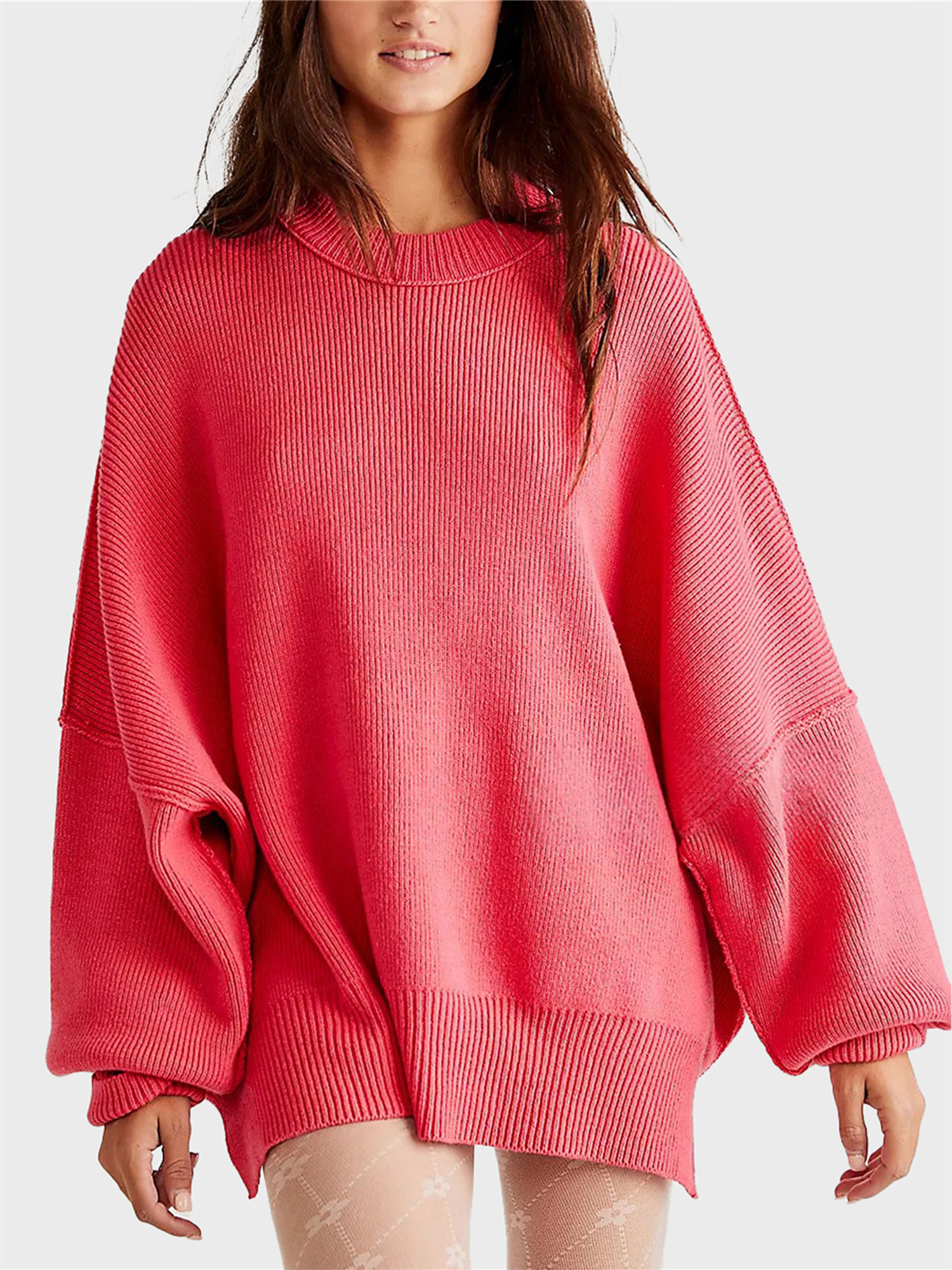 Versatile Loose Pullover Sweater