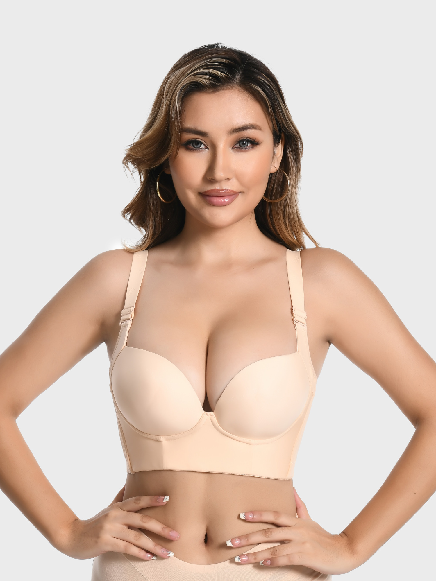 Sculpting Wide Band Big Bust Support Bra