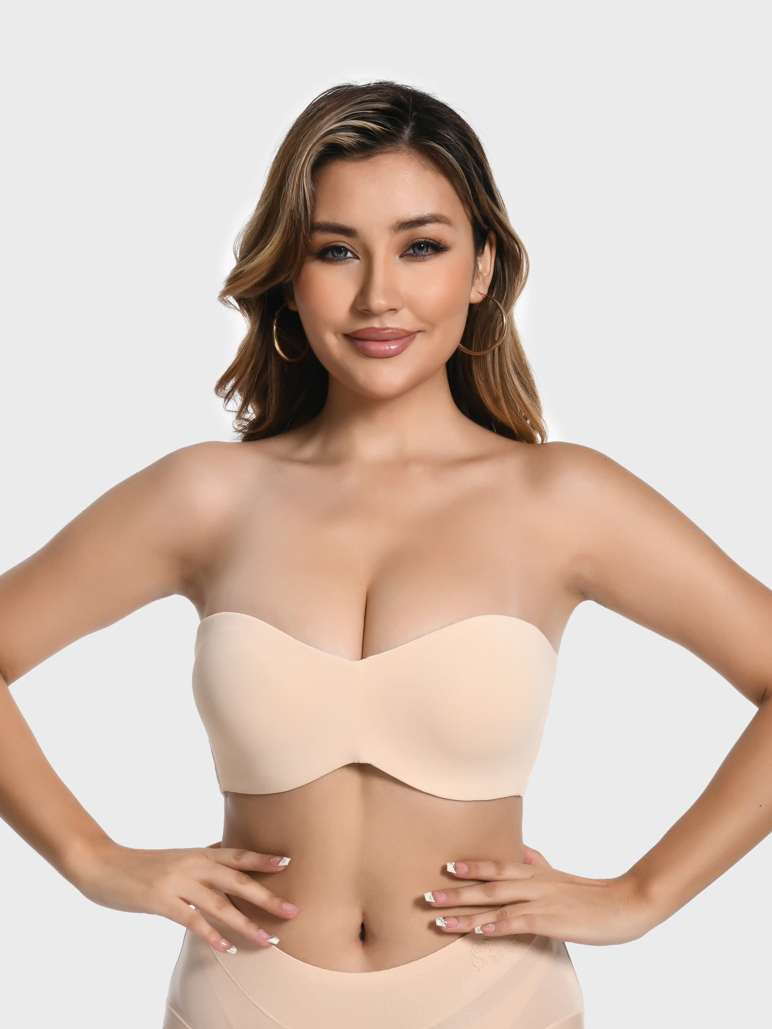 Beauty Fit Sticky Bandeau-Esque Bra