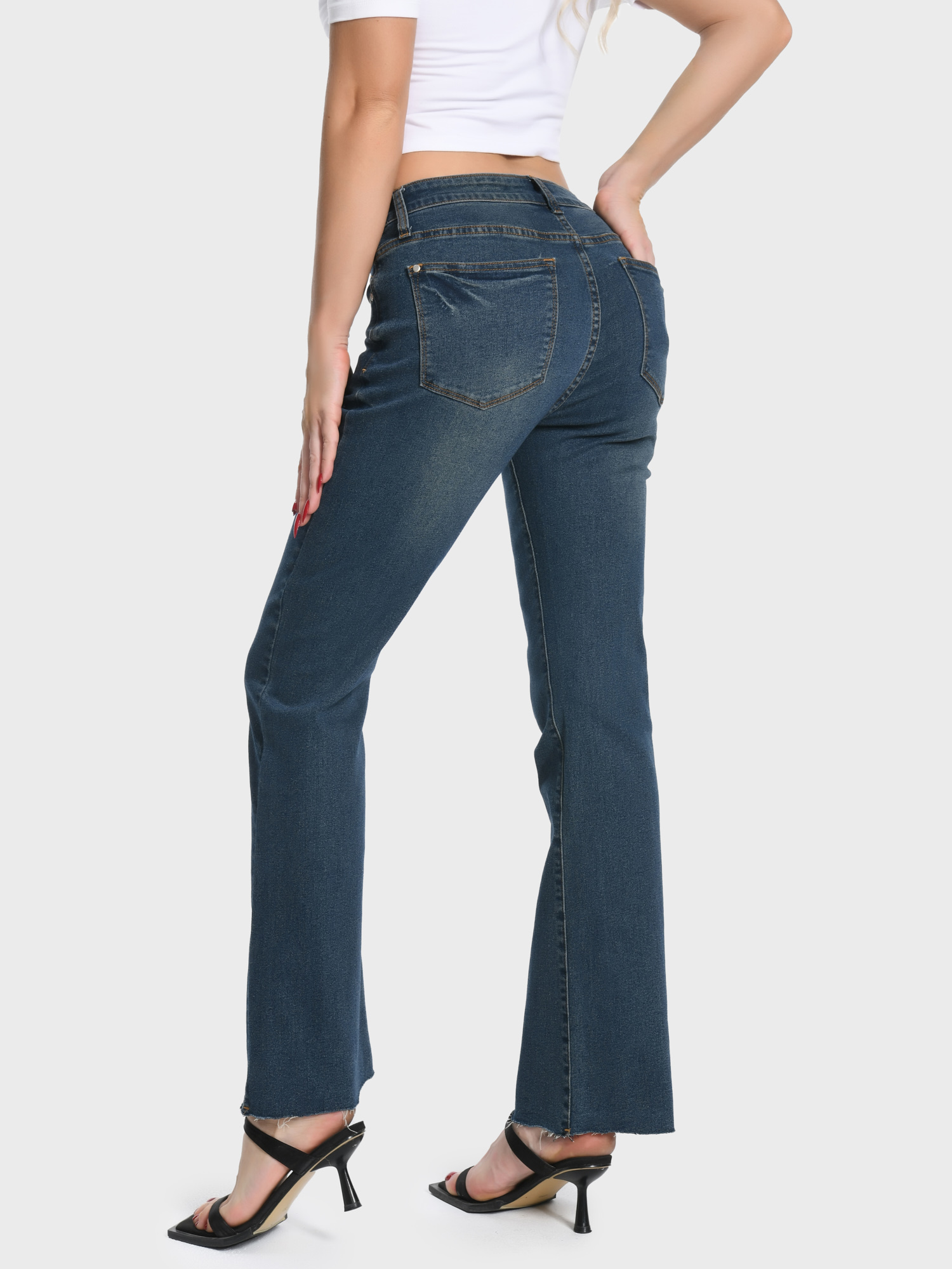 Captivating Mid-Rise Bootcut Jeans