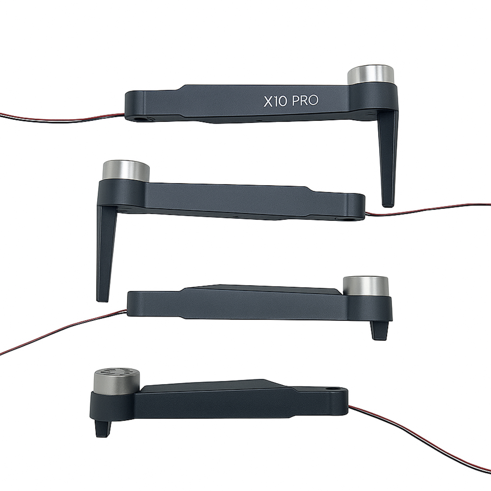 4 Replacement Arms with Motors for CHUBORY X10 PRO GPS Drone