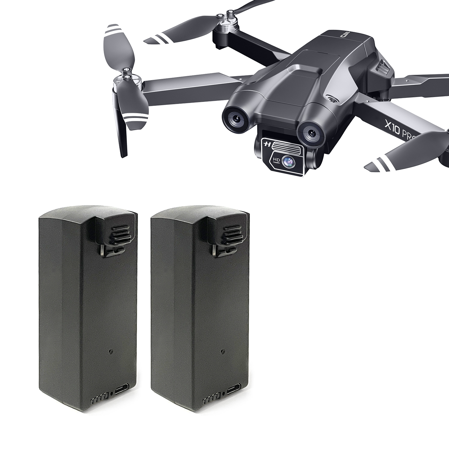 Li-ion Battery (2 Pieces) for CHUBORY X10 PRO Drone