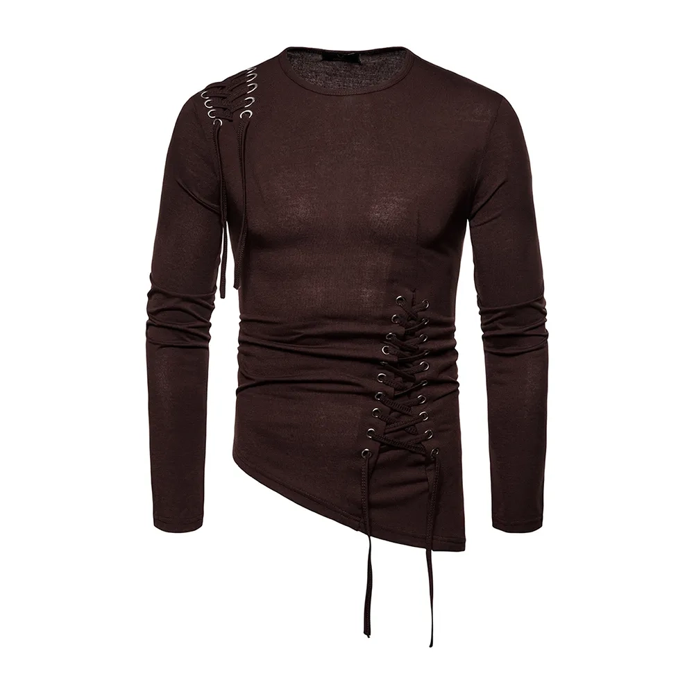 camiseta clásica de manga larga de algodón