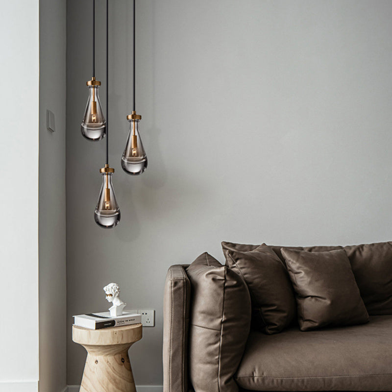 Raindrop Glass Pendant Lighting