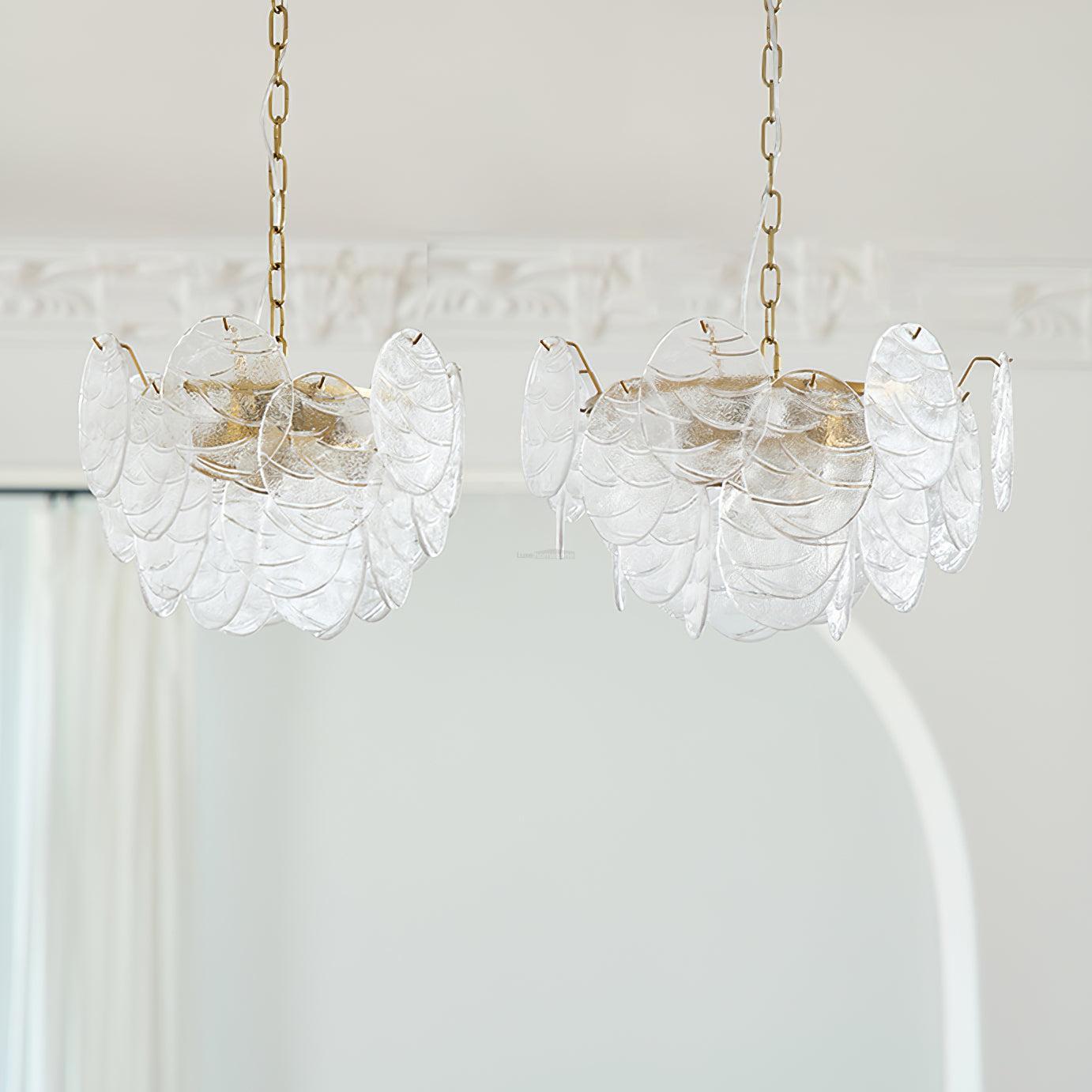 Victorian Disc Round Chandelier-Sylvia Space