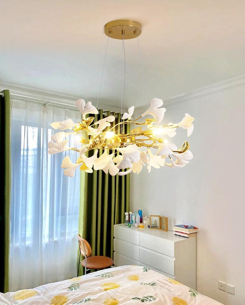 Gingko Chandelier Style P-Sylvia Space
