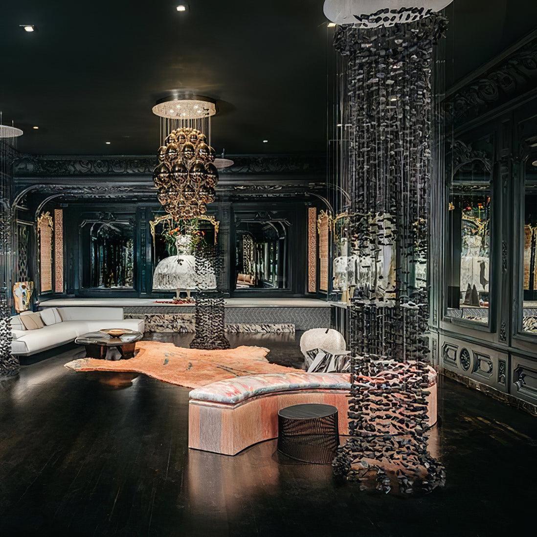 Charcoal Seris Chandeliers S to Z-Sylvia Space