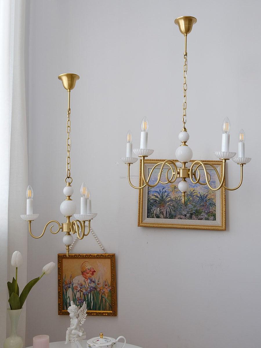 Carlita Chandelier with 3/5 heads-Sylvia Space