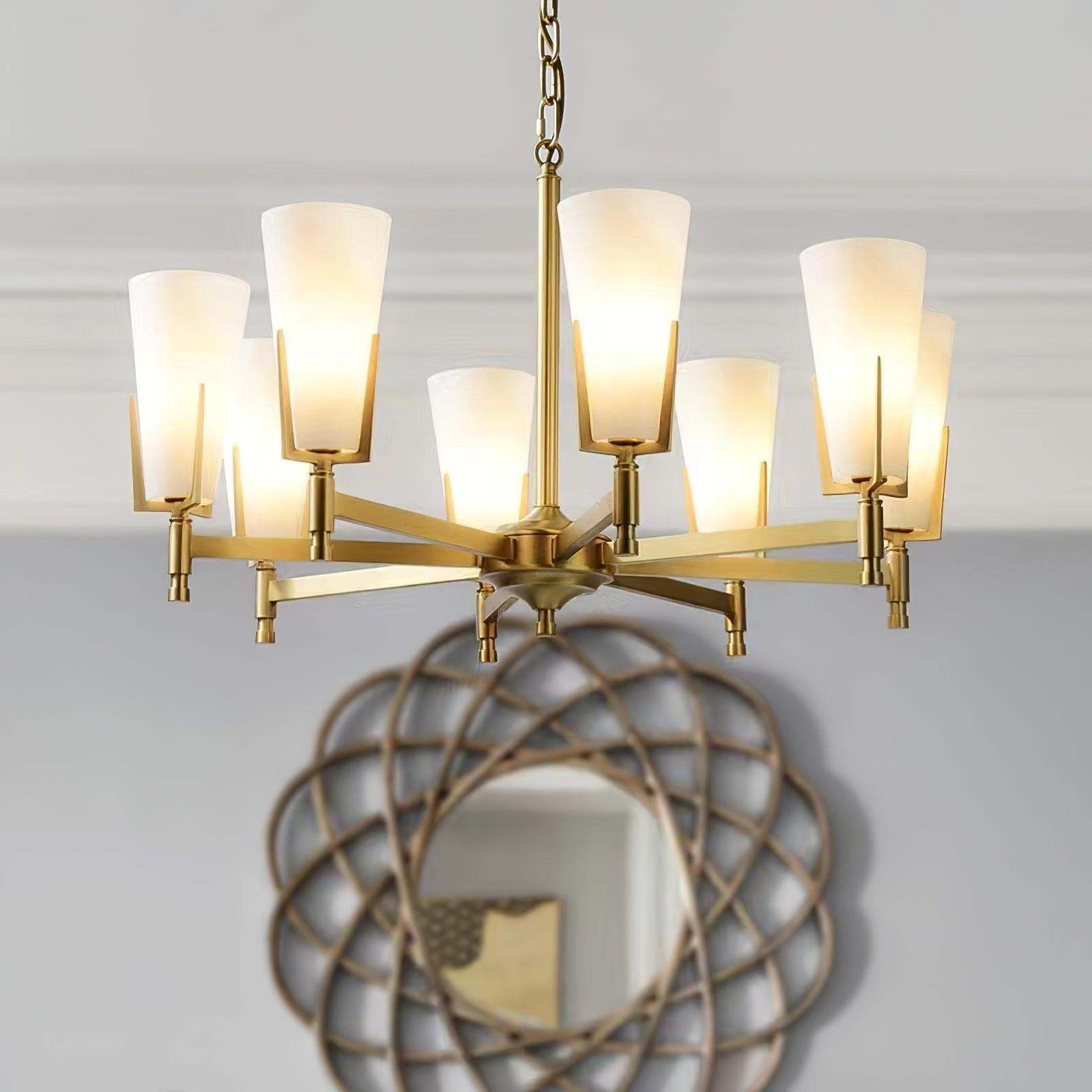 Upton Chandelier Φ 25.6″-Sylvia Space