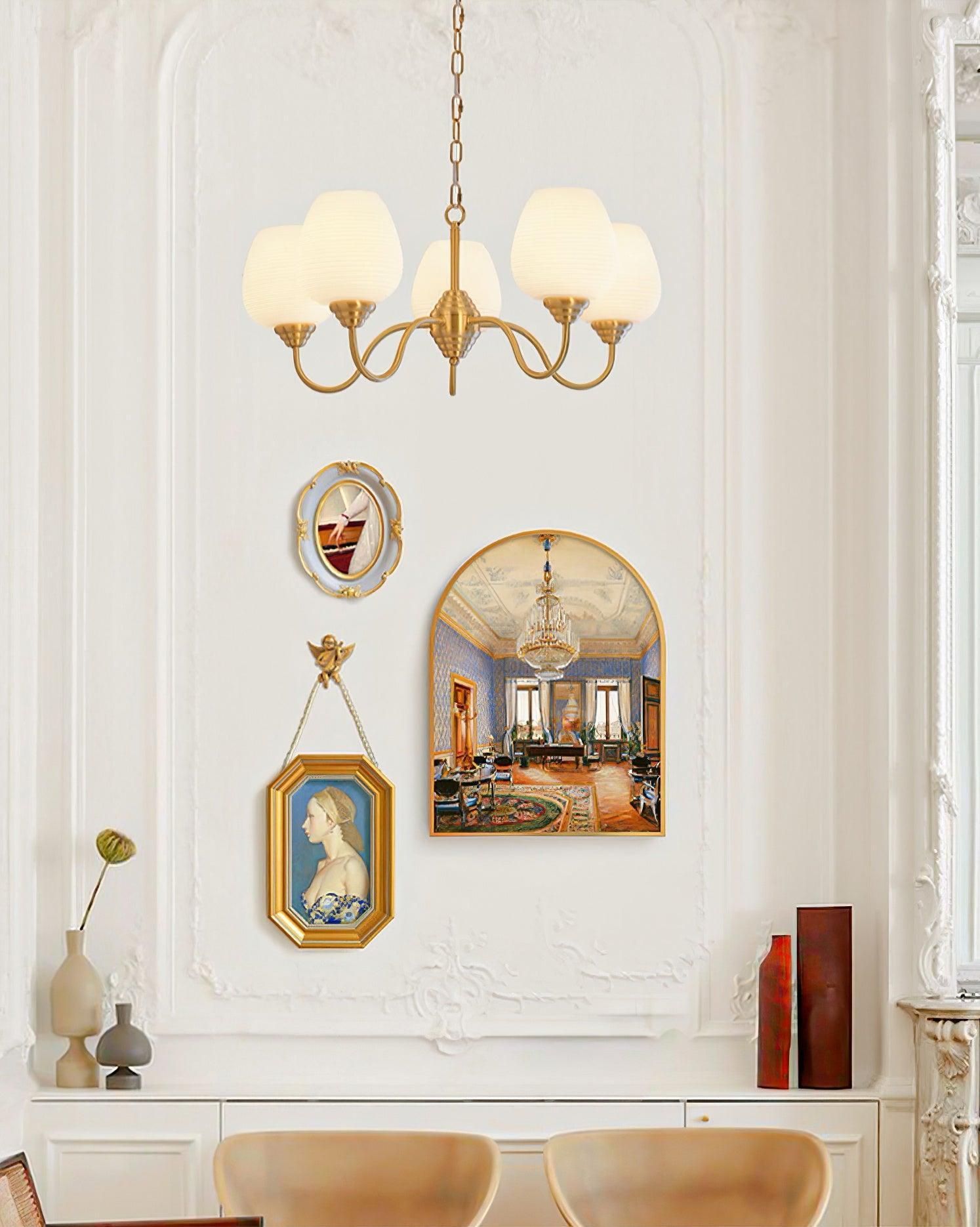 Endon Alton Chandelier with 3/5/8 heads-Sylvia Space