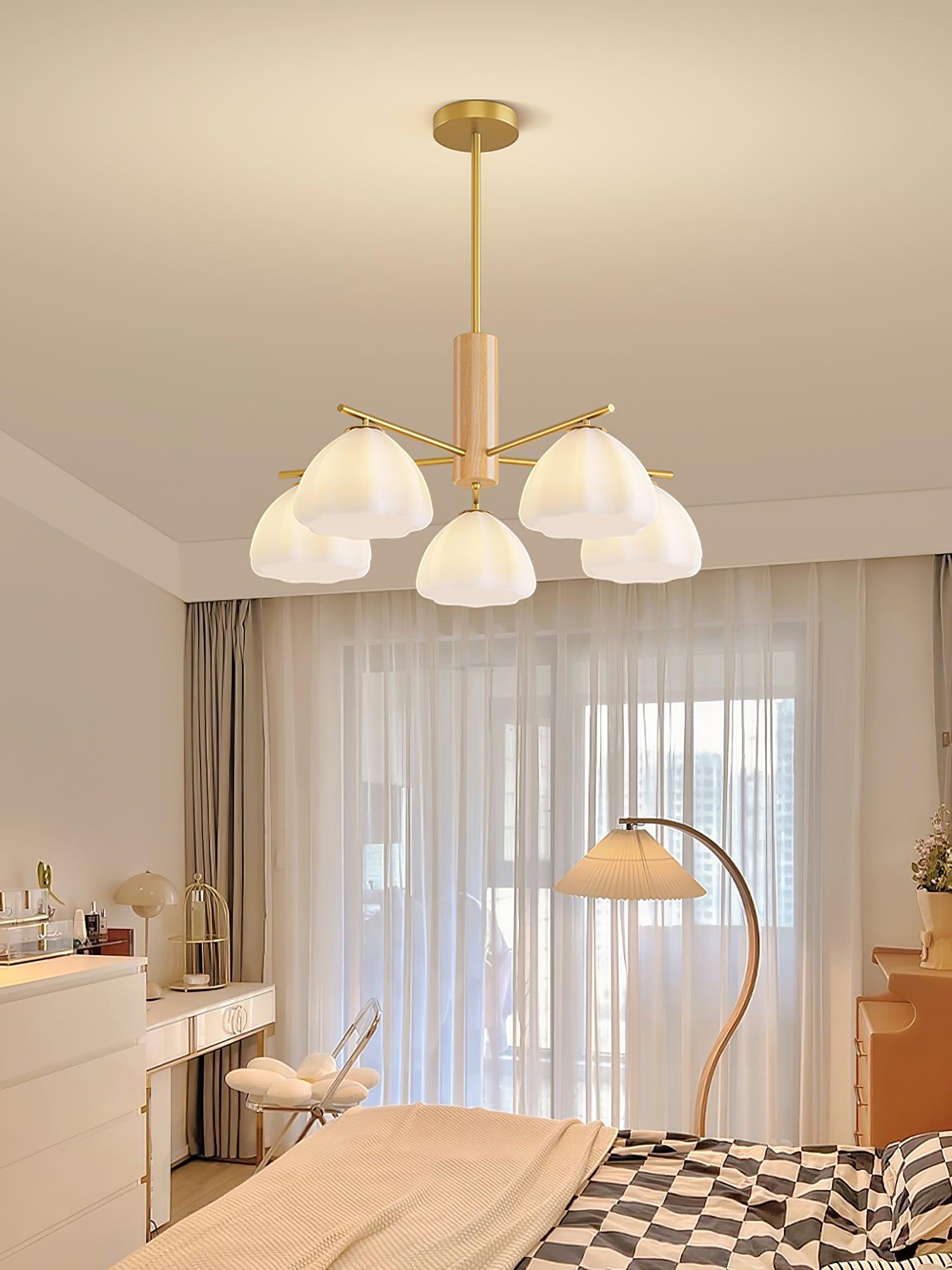 Little Clouds Round/Linear Chandelier-Sylvia Space