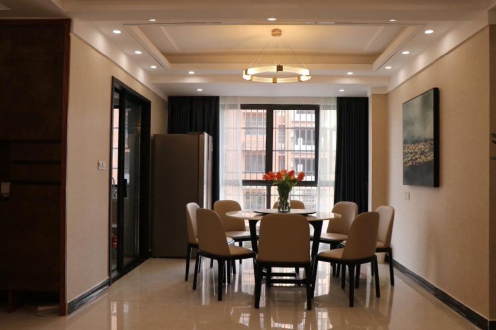 Parallel Ring LED Chandelier ∅ 25.6″-Sylvia Space