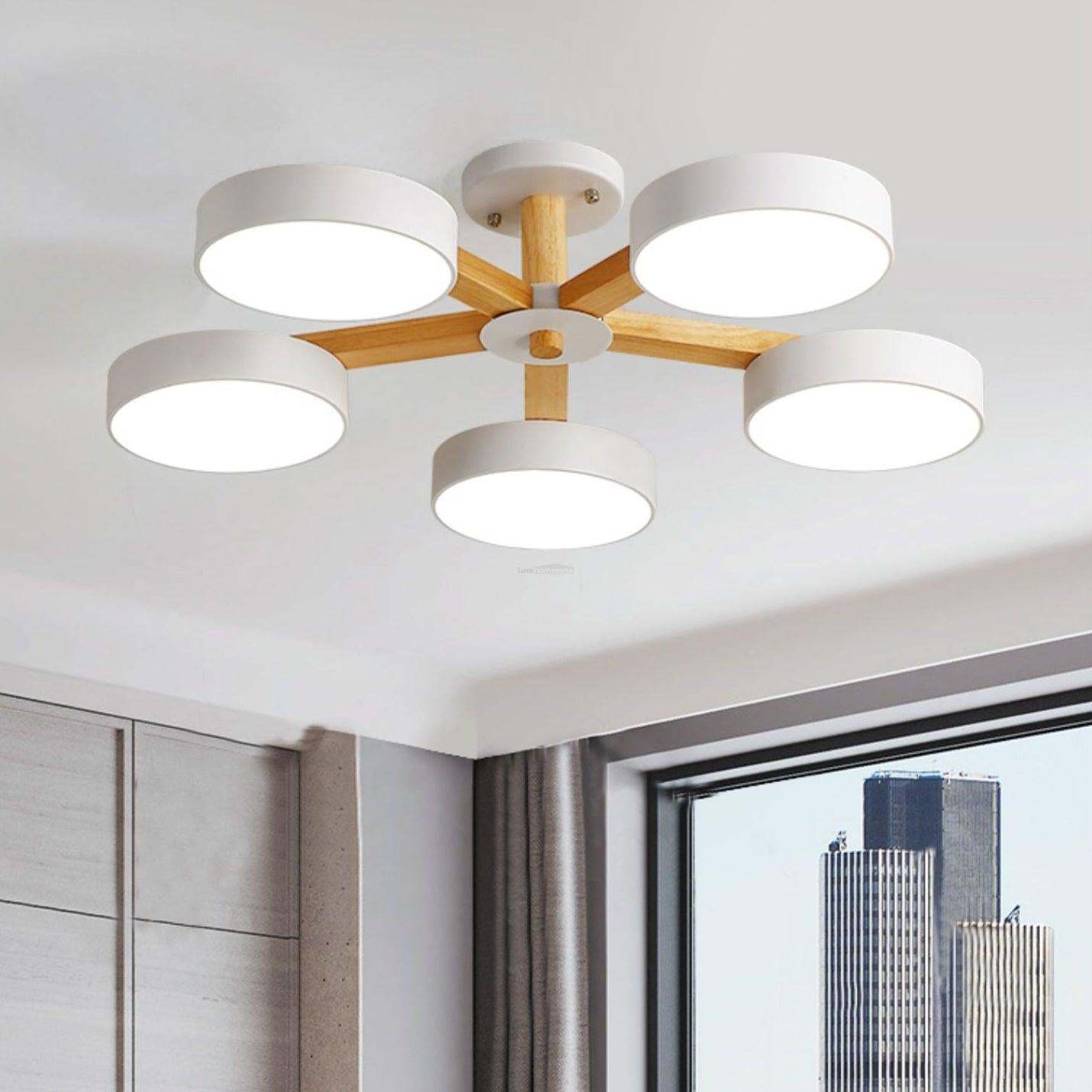 Modern Multi Stem Chandelier with 5/6/8 heads-Sylvia Space